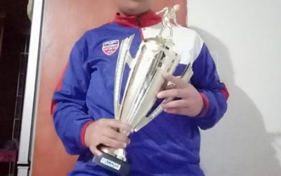 Ameerah Cassiem winning Junior referee of the Year