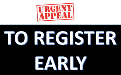Urgent Appeal for Registrations 2023