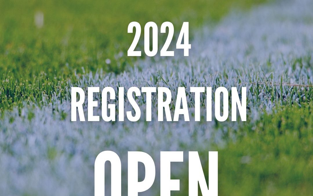 Registrations for 2024 is now open